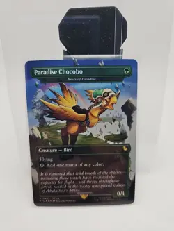 Paradise Chocobo - Birds of Paradise (Borderless) Commander: Final Fantasy Foil - Image 2
