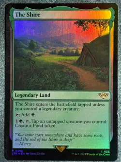 The Shire foil LoR Tales of Middle-earth MTG Magic the Gathering 2023 - Image 1