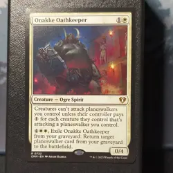 Magic: The Gathering Onakke Oathkeeper Commander Masters 722 White Rare 2023 - Image 1