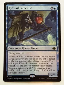 MTG The Lost Caverns of Ixalan Kitesail Larcenist Foil 0061 NM Rare - Image 1