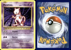 Pokemon TCG Mewtwo 51/108 Non Holo Rare XY Evolutions NM - Image 1