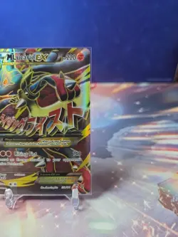 Pokemon TCG M Lucario EX Holo Full Art Ultra Rare Furious Fists 55a/111 NM-VLP - Image 3