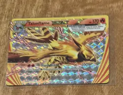 Pokemon Talonflame BREAK 21/114 XY-Steam Siege Holo - Image 1