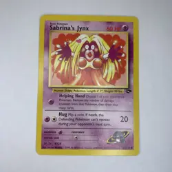 Sabrina's Jynx 57/132 Gym Challenge WOTC Pokemon TCG - LP - Image 1