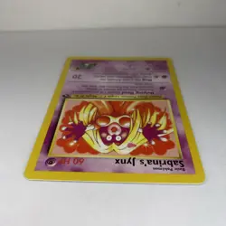 Sabrina's Jynx 57/132 Gym Challenge WOTC Pokemon TCG - LP - Image 5
