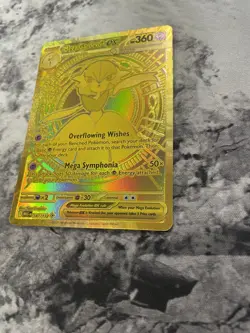 MEGA GARDEVOIR EX 187/132 GOLD MEGA HYPER RARE - Pokemon TCG - Image 4