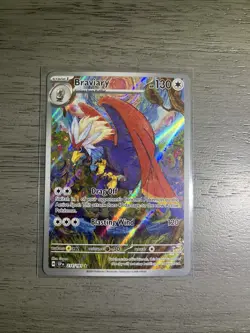 Pokemon TCG Braviary Sv08: Surging Sparks 214/191 - Image 1