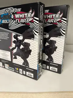 2 PACK Pokemon TCG Black Bolt White Flare Unova Heavy Hitters Premium Collection - Image 2