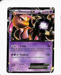 Mewtwo EX BW45 Black & White Black Star Promo Pokemon - Image 1