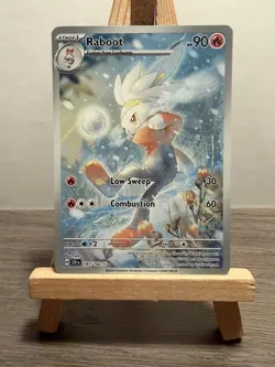 Raboot 147/142 – Stellar Crown – Pokemon TCG – Illustration Rare – NM - Image 1