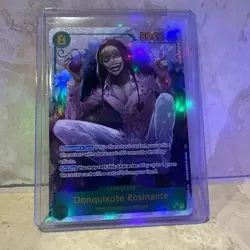 One Piece TCG Donquixote Rosinante OP04-119 SEC Alternate Alt Art MINT - Image 1