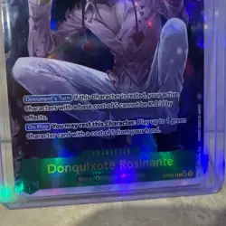 One Piece TCG Donquixote Rosinante OP04-119 SEC Alternate Alt Art MINT - Image 3