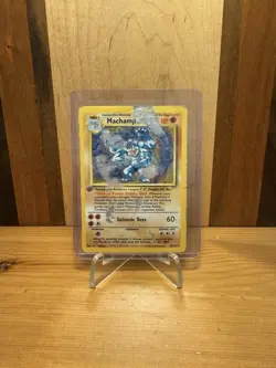 Machamp 8/102 Holo 1st Edition Pokemon Card Base Set 1999 - Image 4
