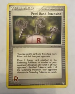 Pow! Hand Extension 85/109 Uncommon Team Rocket Returns Pokemon Card - Image 1