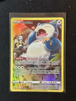 Pokemon TCG Snorlax Lost Origin Trainer Gallery TG10/TG30 Holo Ultra Rare - Image 1