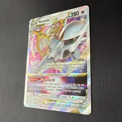 Pokemon Card Arceus Vstar 123/172 Brilliant Stars Standard Size -Mint - Image 4