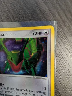 Pokemon Rayquaza Holo Rare 003/017 POP Series 1 Basic 2004 TCG Card LP - Image 5