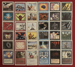 1994 Magic The Gathering Revised Lot 36 Cards HP-LP Cruisade, Doppelganger +More - Image 1