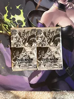 DIGIMON CARD GAME DOUBLE DIAMOND DASH PACK X2 PACKS FACTORY SEALED NM - Image 3