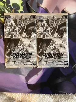 DIGIMON CARD GAME DOUBLE DIAMOND DASH PACK X2 PACKS FACTORY SEALED NM - Image 4