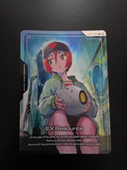 Gundam Card Game MACHU Ex Resource EXRP-009 - Image 1