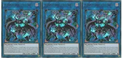 3X Yu-Gi-Oh The Phantom Knights of Rusty Bardiche - LEHD-ENC00 - Ultra Rare Card - Image 1