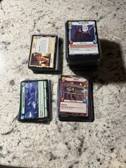 Star Wars Unlimited Spark of Rebellion card LOT All Rare or Better UNPLAYED - Image 1