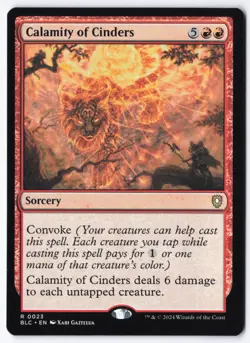 Calamity of Cinders R Commander: Bloomburrow 23 NM - Image 1