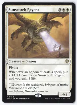 Sunscorch Regent R Commander: Bloomburrow 158 NM - Image 1