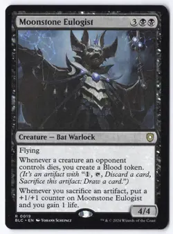 Moonstone Eulogist R Commander: Bloomburrow 19 NM - Image 1