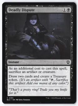 Deadly Dispute C Commander: Bloomburrow 181 NM - Image 1