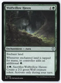 Wolfwillow Haven U Commander: Bloomburrow 246 NM - Image 1