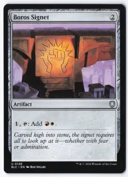 Boros Signet U Commander: Bloomburrow 128 NM - Image 1