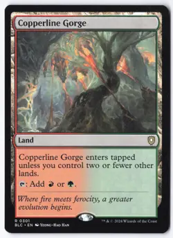 Copperline Gorge R Commander: Bloomburrow 301 NM - Image 1