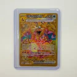 Pokemon TCG Charizard ex 228/197 Hyper Rare Gold Obsidian Flames Mint - Image 1