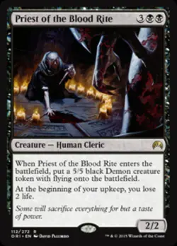 MTG Origins - Priest of the Blood Rite (x4) NM - Image 1