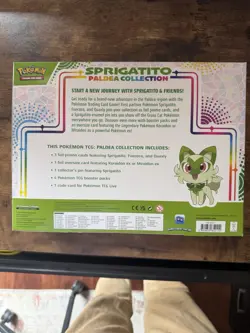 Pokemon TCG: SV Paldea Collection Sprigatito/Miraidon (4 Packs 3 Promos) Sealed! - Image 2