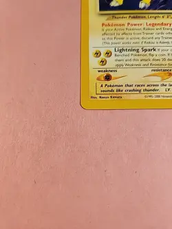 2000 Raikou 22/64 Neo Revelation Non-Holo Regular Rare Pokemon - Image 5