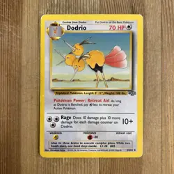 Dodrio 34/64 Uncommon Jungle 1999 Pokemon WOTC - HP - Image 1