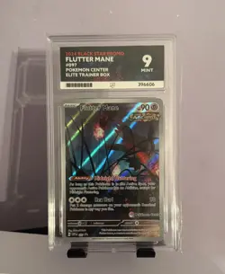 Flutter Mane SVP 097 Pokemon Center Stamped - Ace 9 - Black Star Promo 🔥 - Image 1
