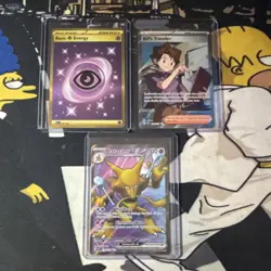 Pokemon TCG 151 Lot 3x English Nintendo Alakazam 151 lot - Image 1