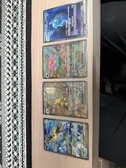Pokemon 151 Special Illustration Rare Lot (Zappos Alakazam Venusaur Blastoise EX - Image 1