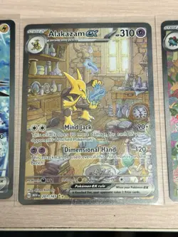 Pokemon 151 Special Illustration Rare Lot (Zappos Alakazam Venusaur Blastoise EX - Image 3