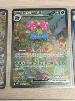 Pokemon 151 Special Illustration Rare Lot (Zappos Alakazam Venusaur Blastoise EX - Image 4