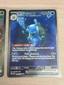 Pokemon 151 Special Illustration Rare Lot (Zappos Alakazam Venusaur Blastoise EX - Image 5