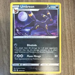 Pokemon Umbreon Promo Holo SWSH129 SWSH: Sword & Shield Stage 1 110 HP - Image 1