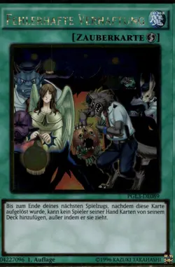 Mistaken Arrest German 1st Ed Gold Rare PGL3-EN089 Yu-Gi-Oh! - Image 1