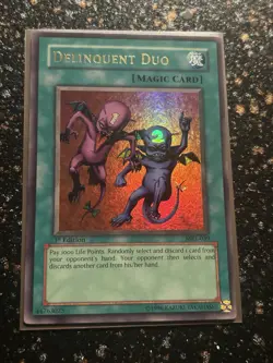Yugioh Delinquent Duo MRL 1st Edition Ultra Rare NM/VLP - Image 1