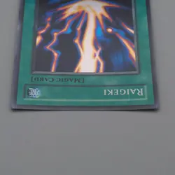 Yu-Gi-Oh Raigeki LOB-053 Super Rare 1st Edition NM-EX Asian English n785 - Image 3