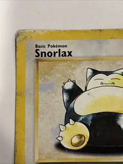 1999 Pokemon TCG Jungle Snorlax 27/64 Non Holo Rare Vintage WOTC Card HP Played - Image 2
